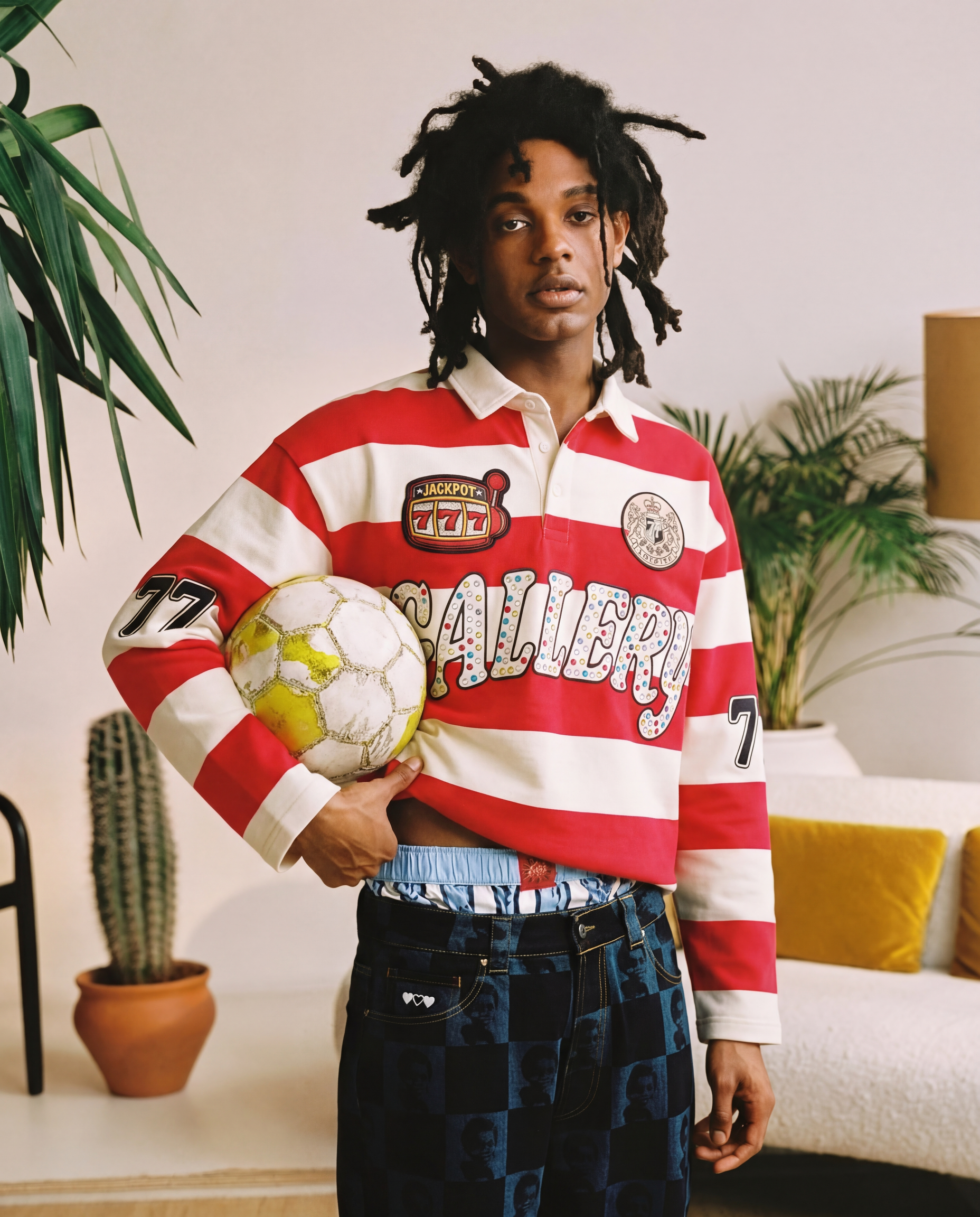 77 red gallery longsleeve